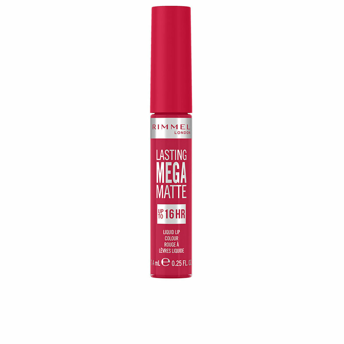 Läppstift Rimmel London Lasting Mega Matte Nº 910 Fuchsia flush Nº 910-Fuchsia Flush 7,4 ml Vätska