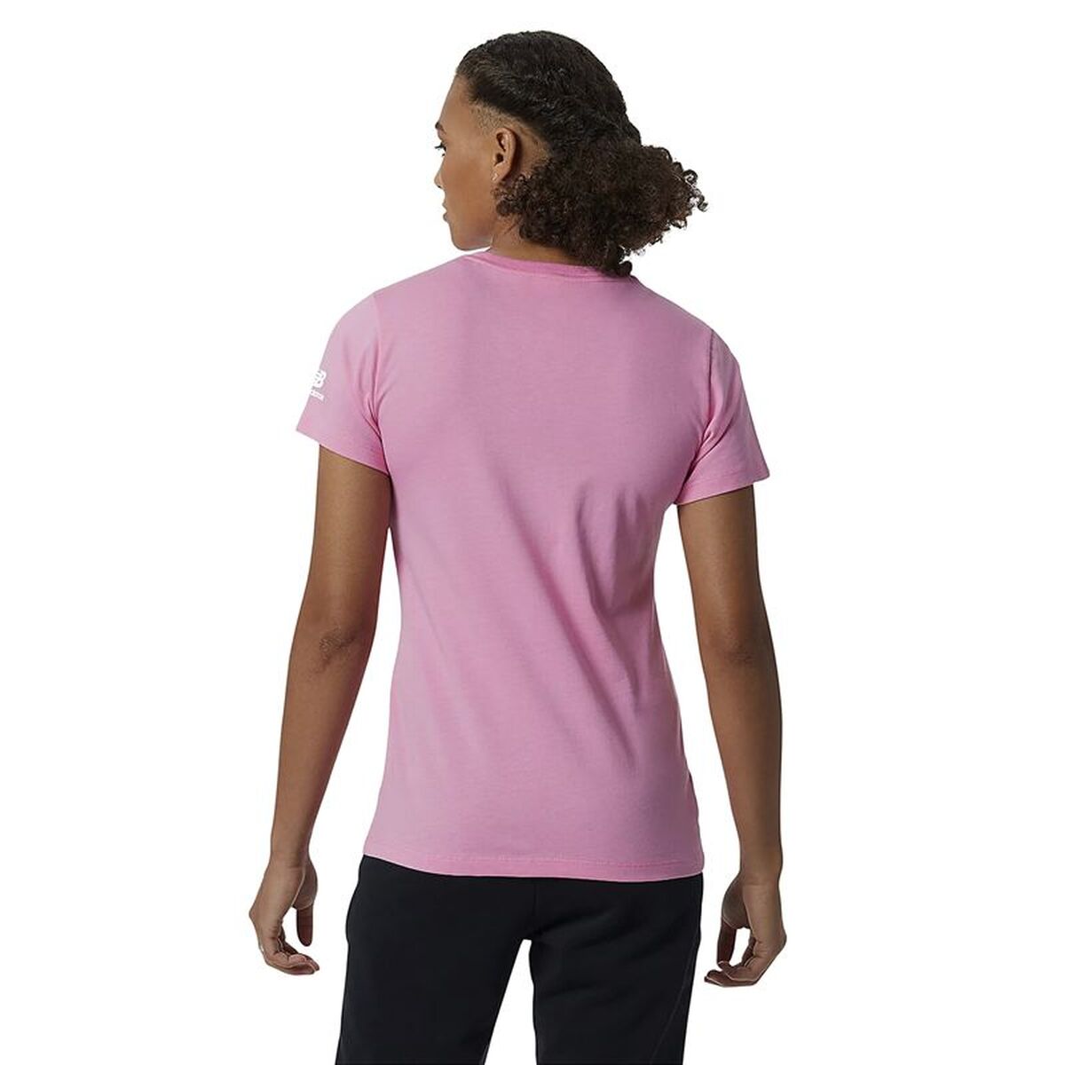 T-shirt med kortärm Dam New Balance WT21507_VPK Rosa (XS) - 2