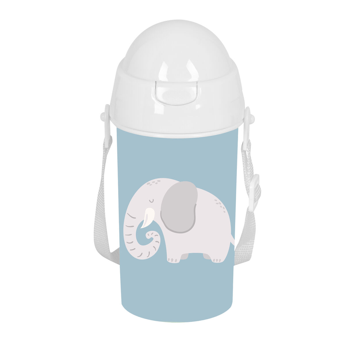Vattenflaska Safta Elefante Blå PVC 500 ml