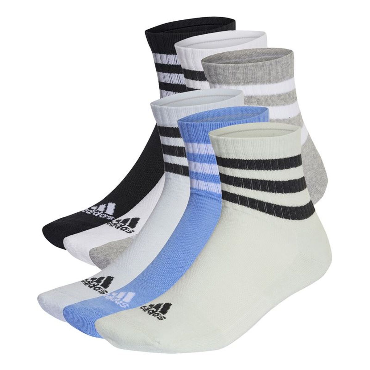 Sportstrumpor Adidas Cushioned 6 par