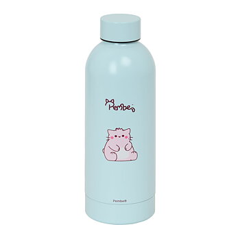Vattenflaska Pembe The pink cat Multicolour