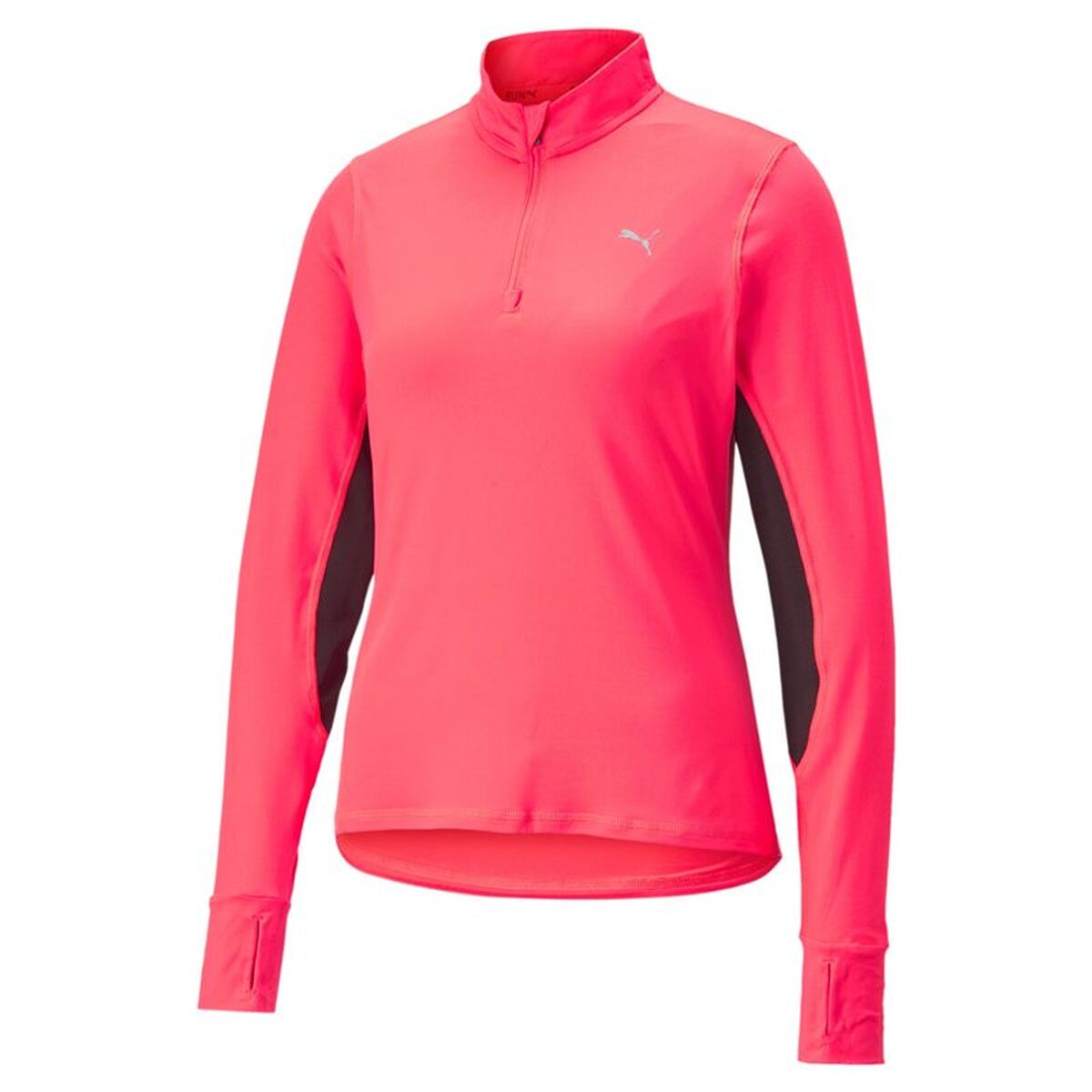 Långärmad t-shirt Dam Puma 520184 34 Mörkrosa (S)