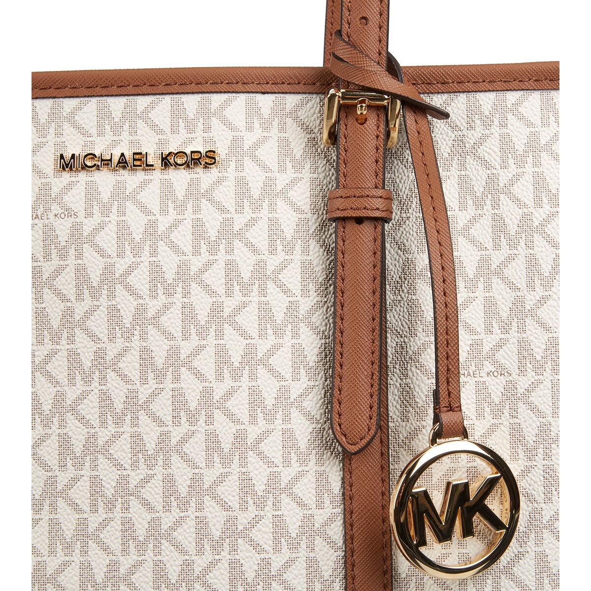 Damväska Michael Kors 35S0GTVT1V-VANILLA Vit 35 x 25 x 13 cm - 3