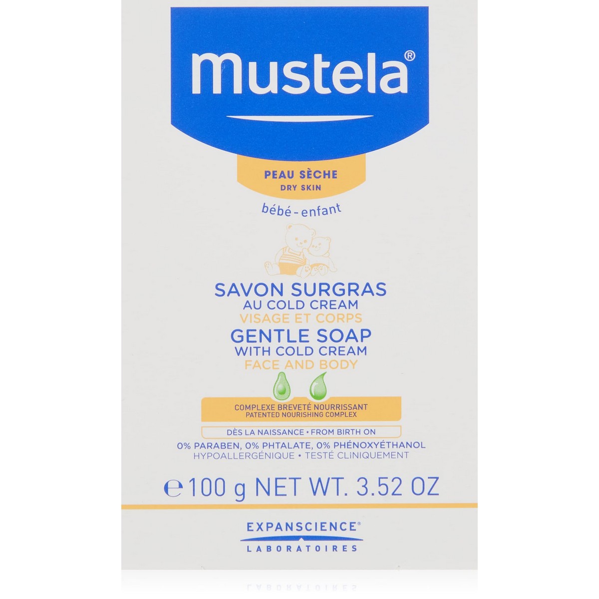 Tvål Mustela Niño 100 g