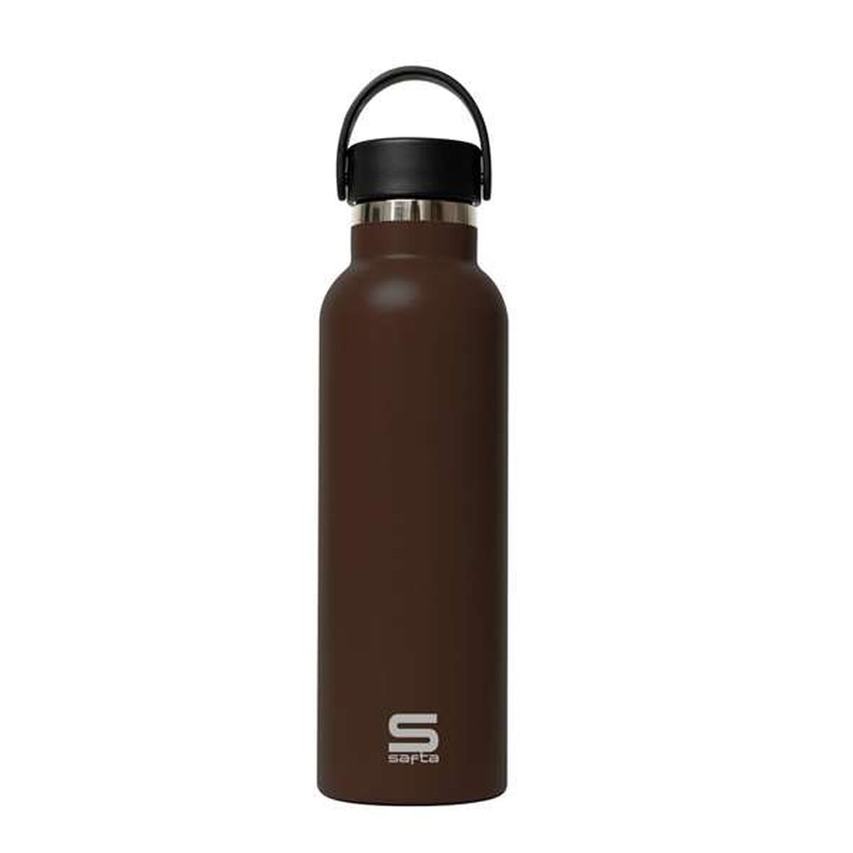 Vattenflaska Safta Chocolate Silikon Rostfritt stål - 2
