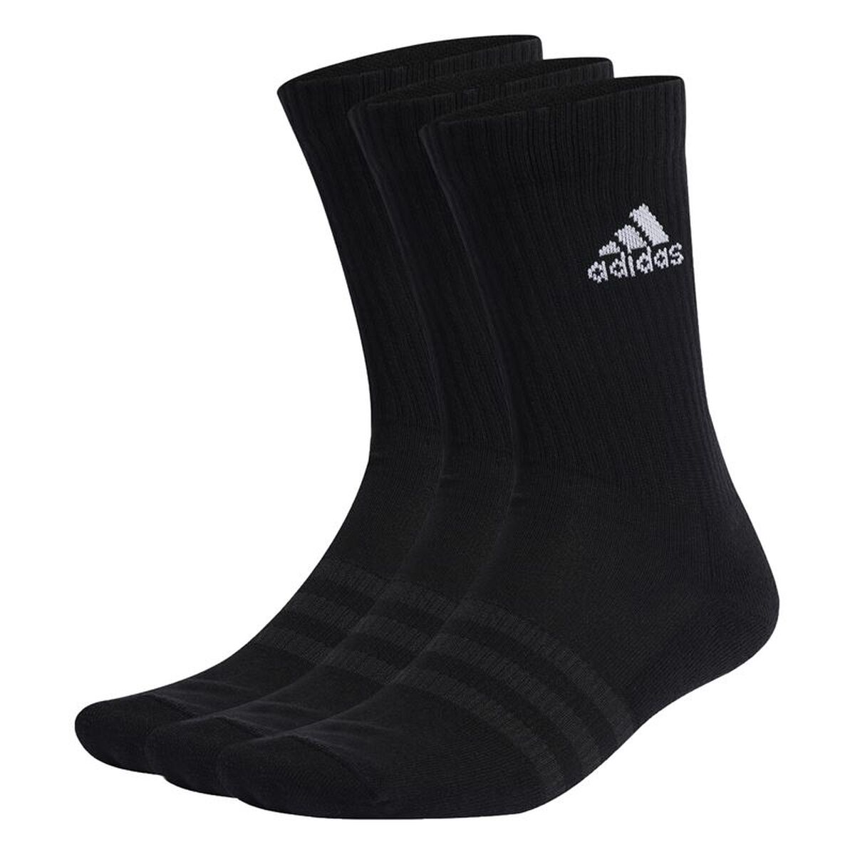 Sportstrumpor Adidas C Spw Crw 3P Svart 3 Delar
