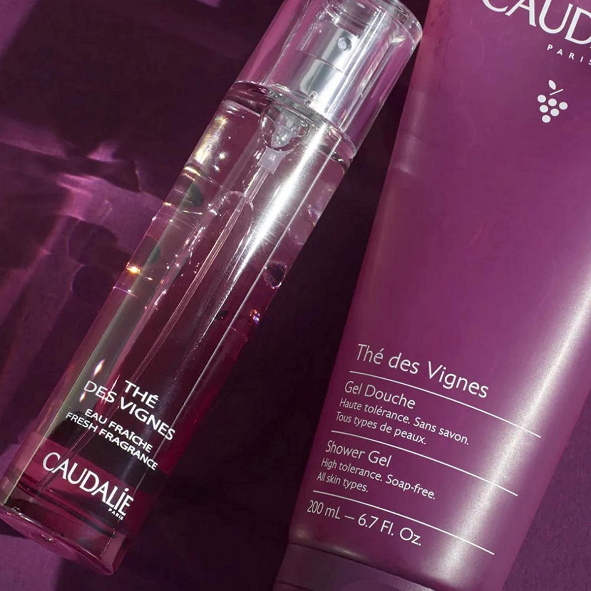 Duschtvål Caudalie Thé Des Vignes 200 ml - 3
