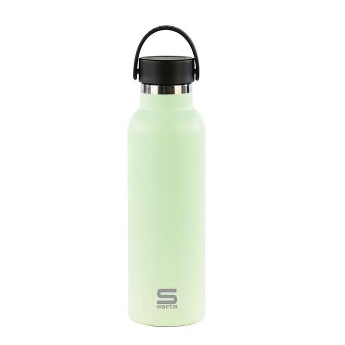 Vattenflaska Safta Verde hoja Silikon Rostfritt stål - 2