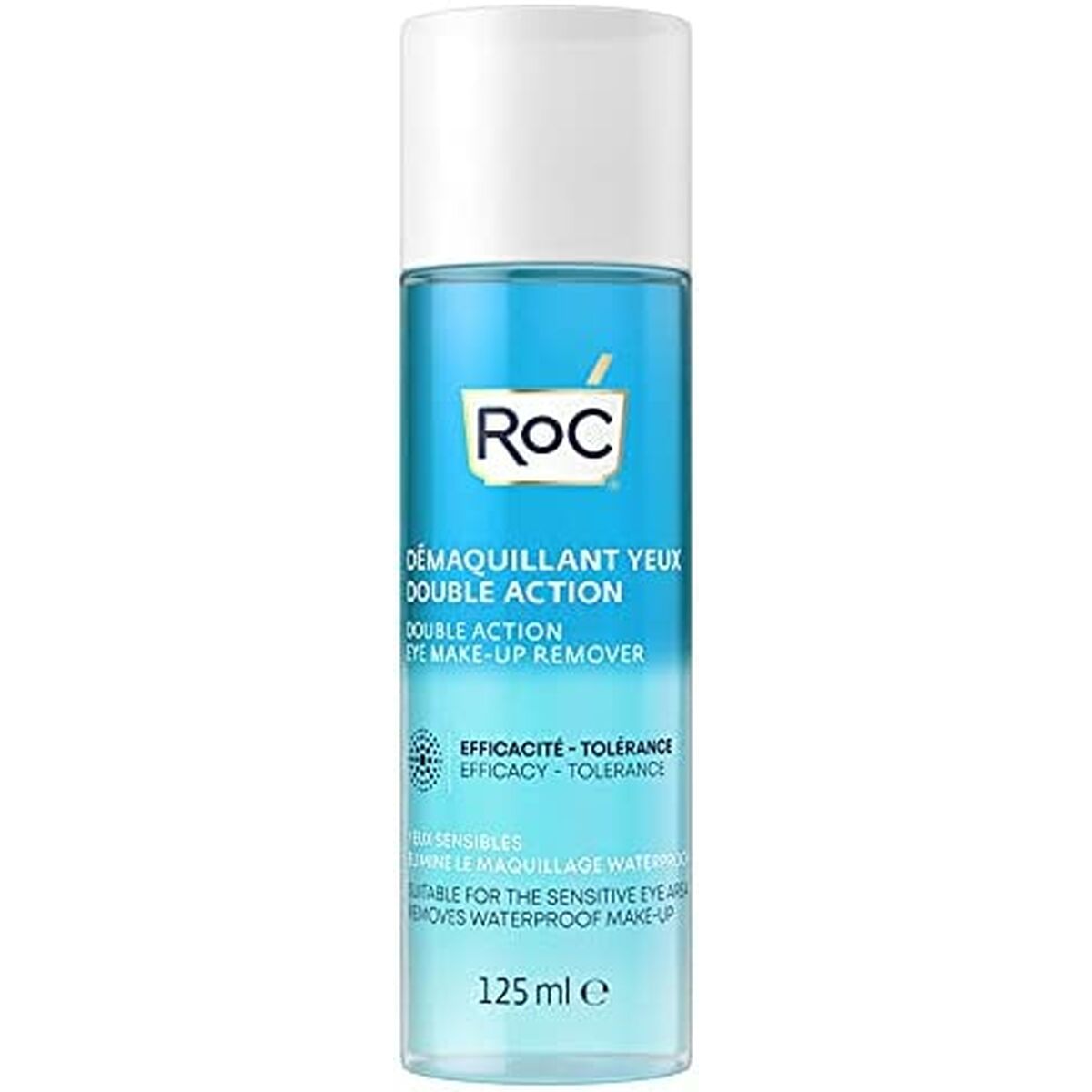 Ögonsminkremover Roc Desmaquillante De Ojos 125 ml Dubbelverkan