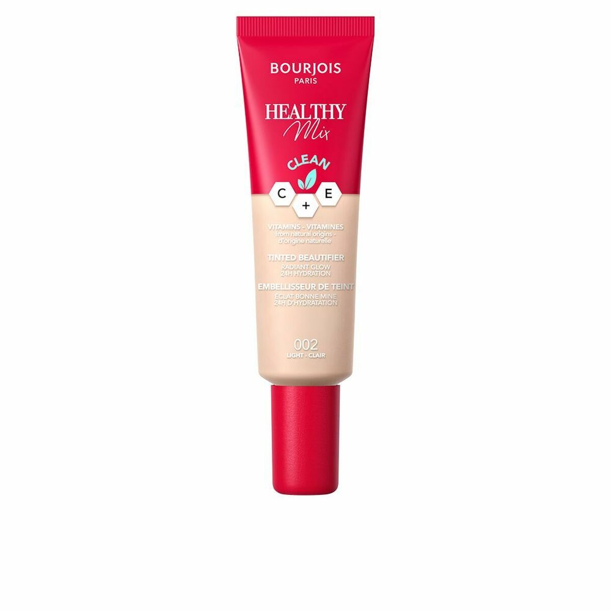 Hydrerande kräm med färg Bourjois Healthy Mix Nº 002 30 ml