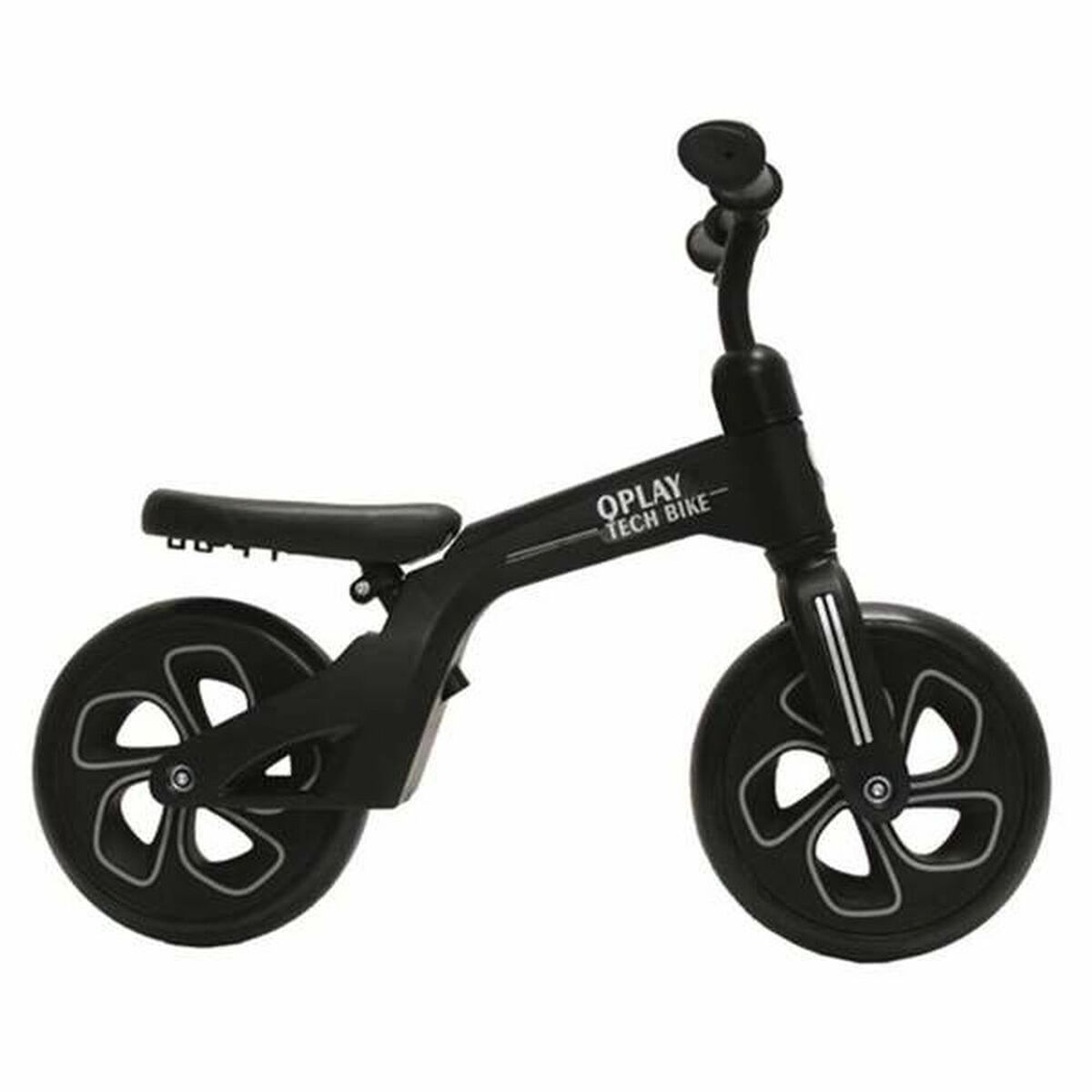 Barncykel Tech Balance Svart