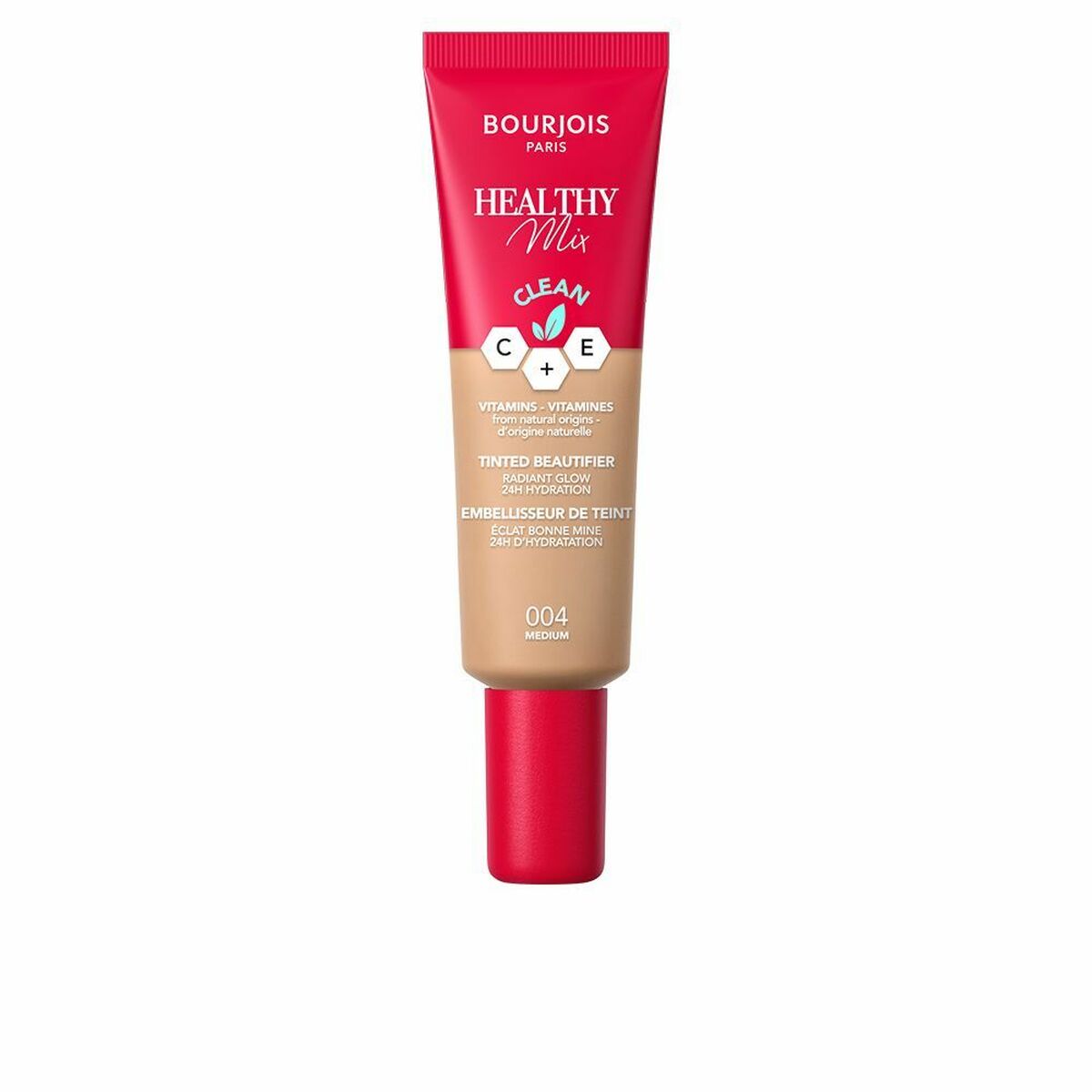 Hydrerande kräm med färg Bourjois Healthy Mix Nº 004 30 ml
