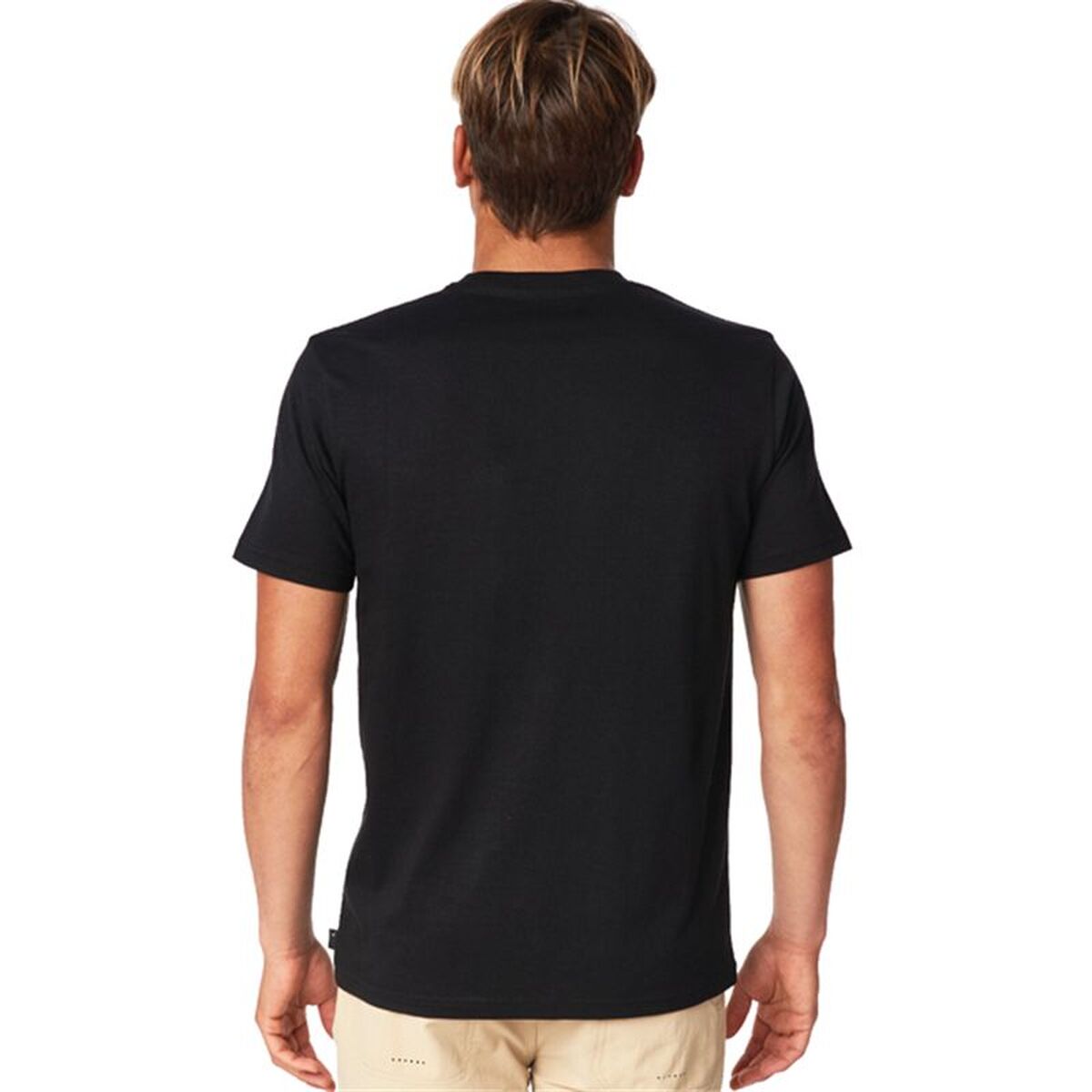 T-shirt med kortärm Herr Rip Curl CTEVA5-90 Svart (S) - 2
