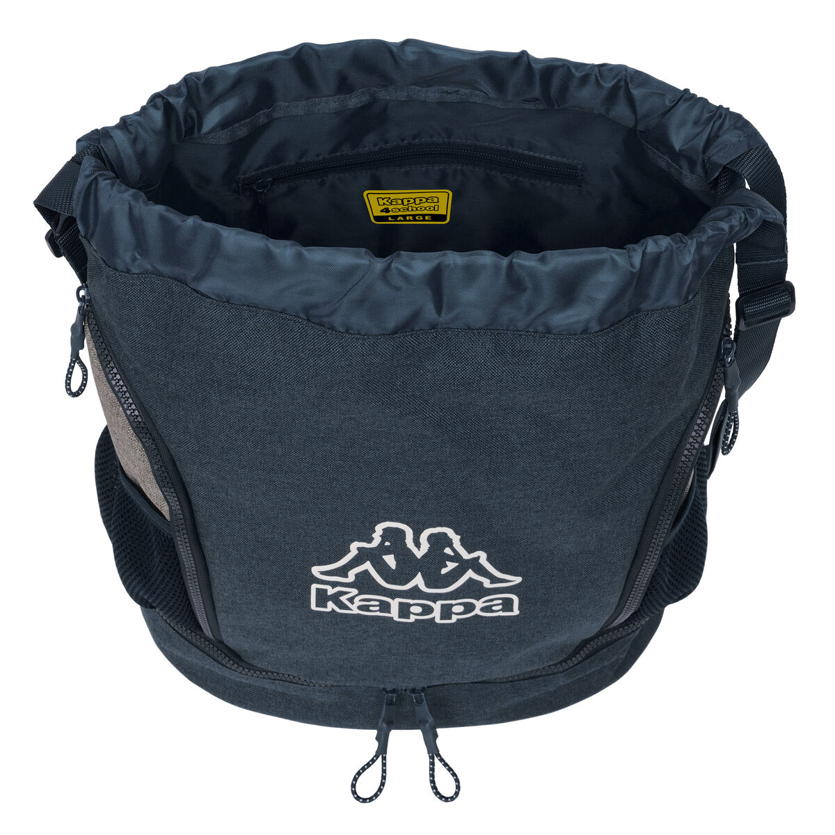 Ryggsäck till barn Kappa Dark navy Grå Marinblå 35 x 40 x 1 cm - 2