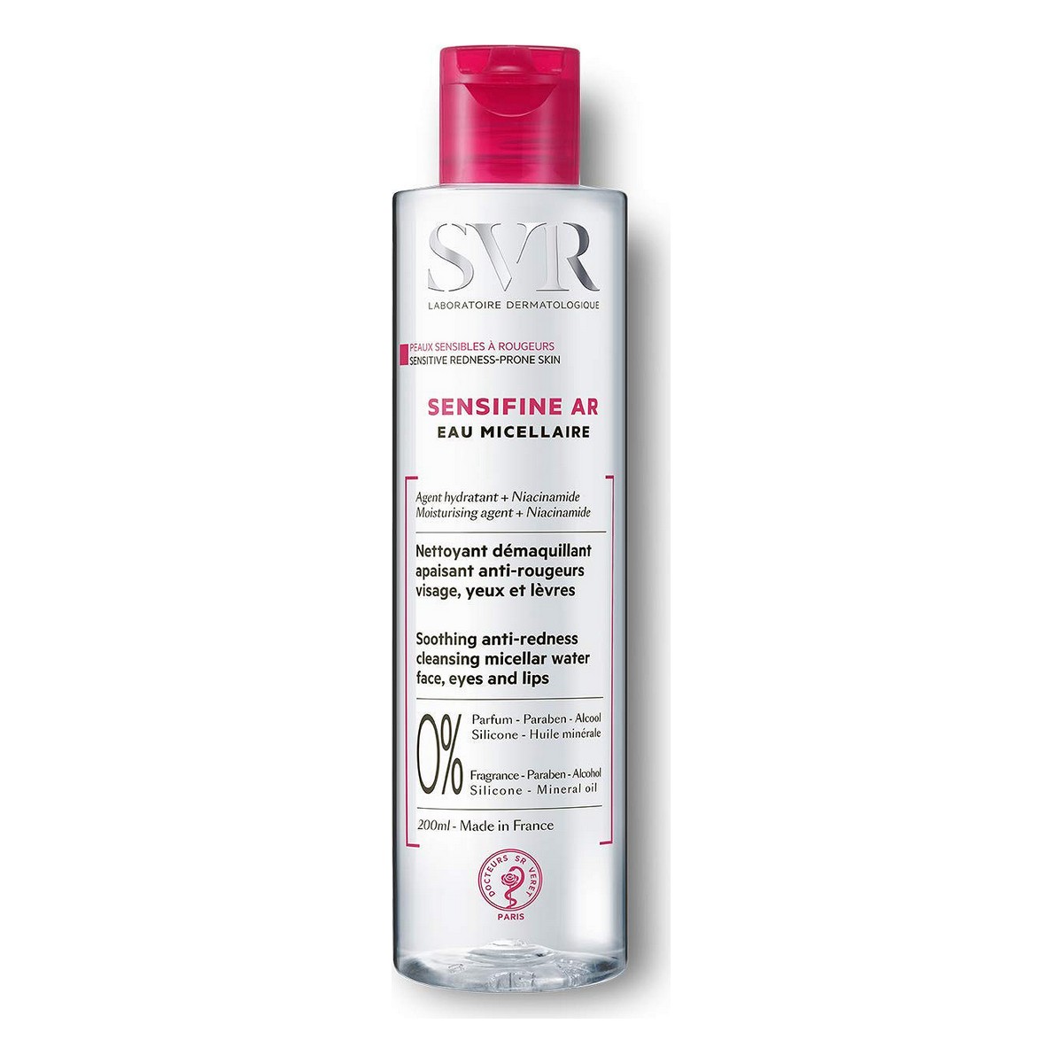 Sminkborttagande micellärt vatten SVR Sensifine Ar 200 ml