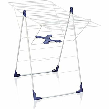 Torklina Leifheit 81408 CLASSIC 200 Flex Stål polypropen Plast Blå Vit 20 m