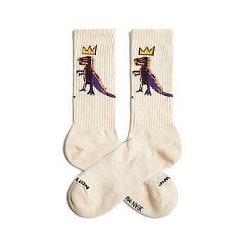 Strumpor Jimmy Lion Athletic Basquiat Pez Dis Brun
