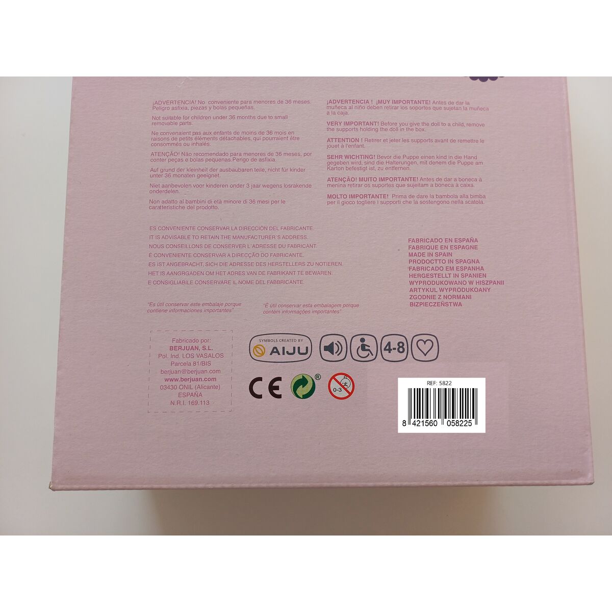 Docka Berjuan Eva 5822-22 - 2
