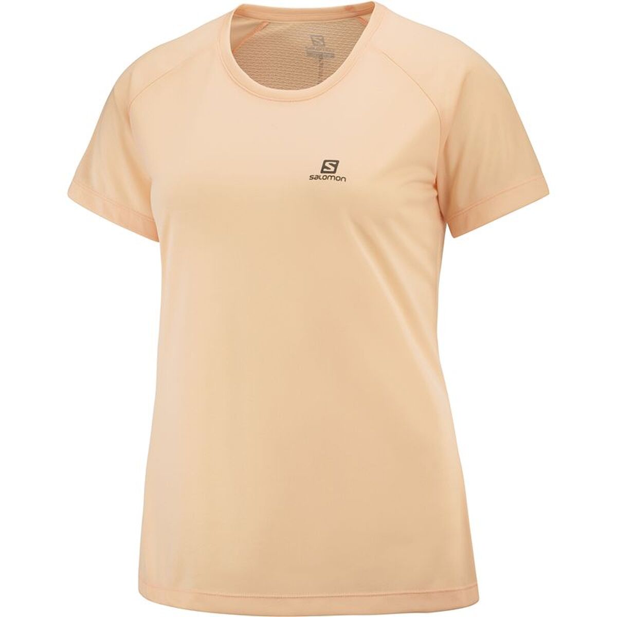 T-shirt med kortärm Dam Salomon LC1727700 Gul (S)