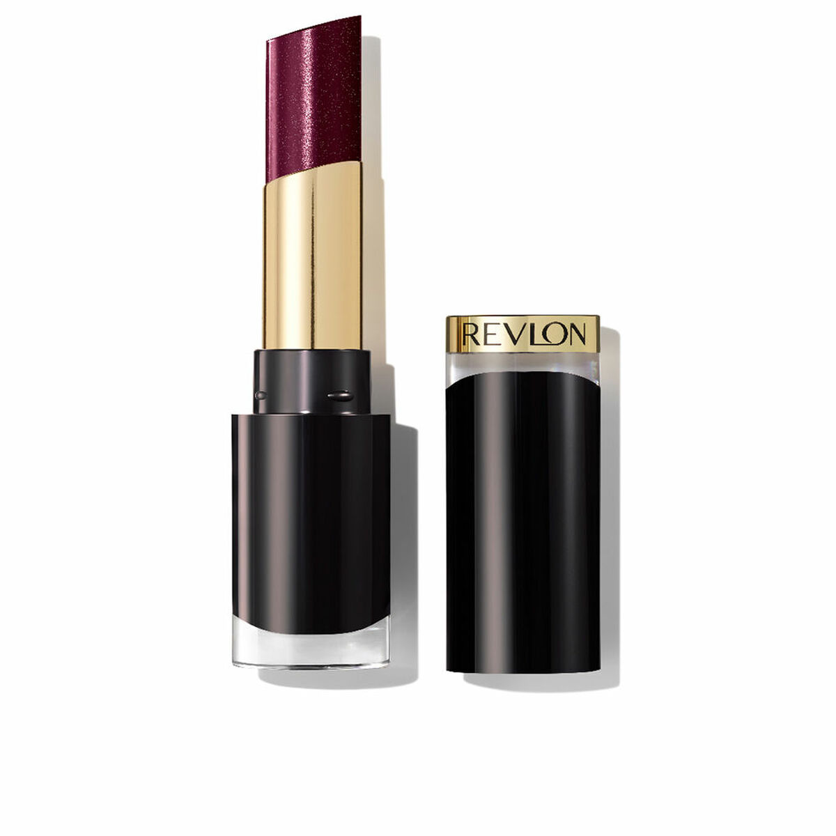skimrande läppstift Revlon Super Lustrous™ Glass Shine Nº 12 Black Cherry Nº 012-Black Cherry (1 antal)