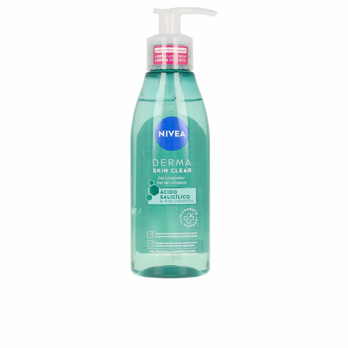 Vårdande rengöring Nivea Derma Skin Clear 150 ml