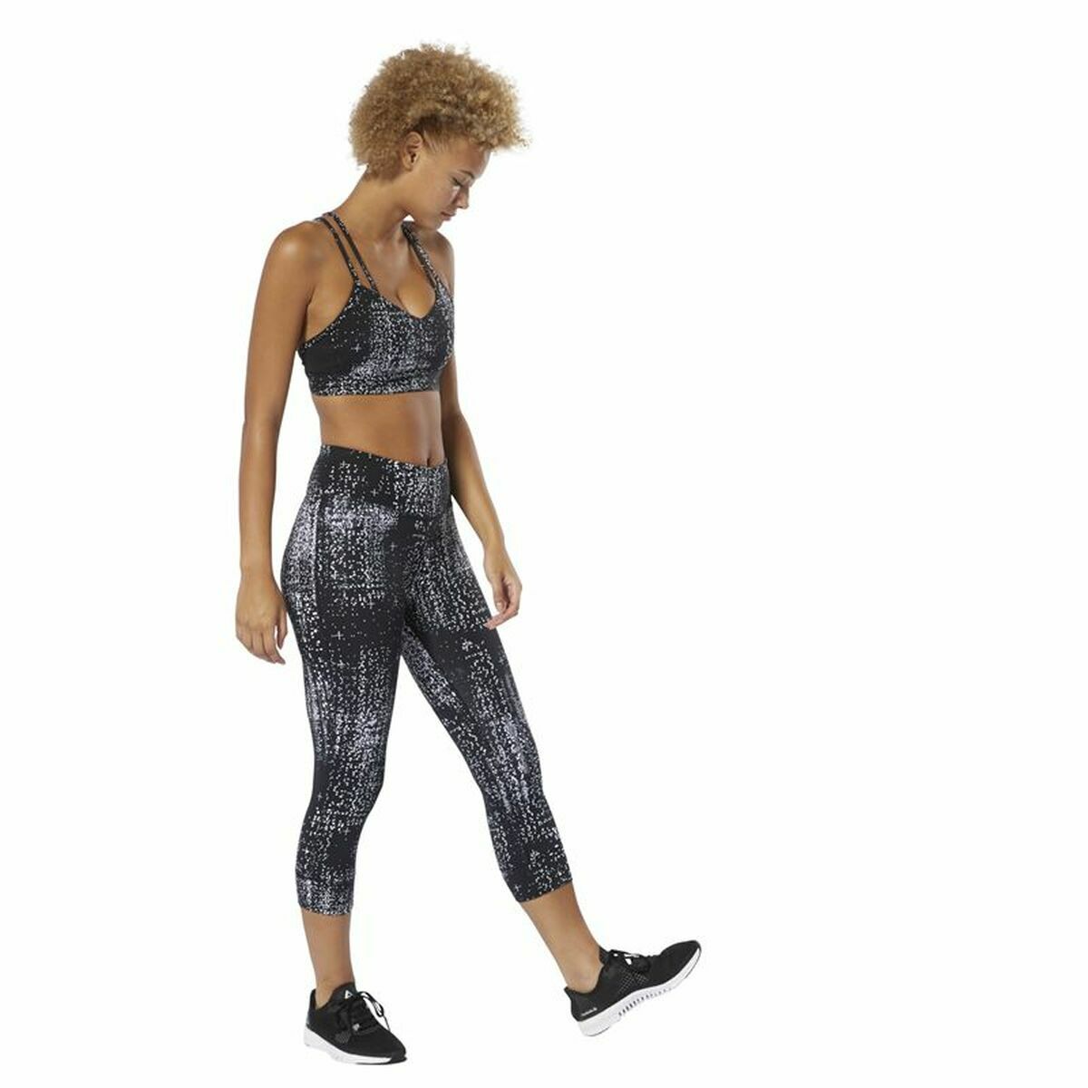 Sport-leggings, Dam Reebok Lux 3/4 Svart - 2
