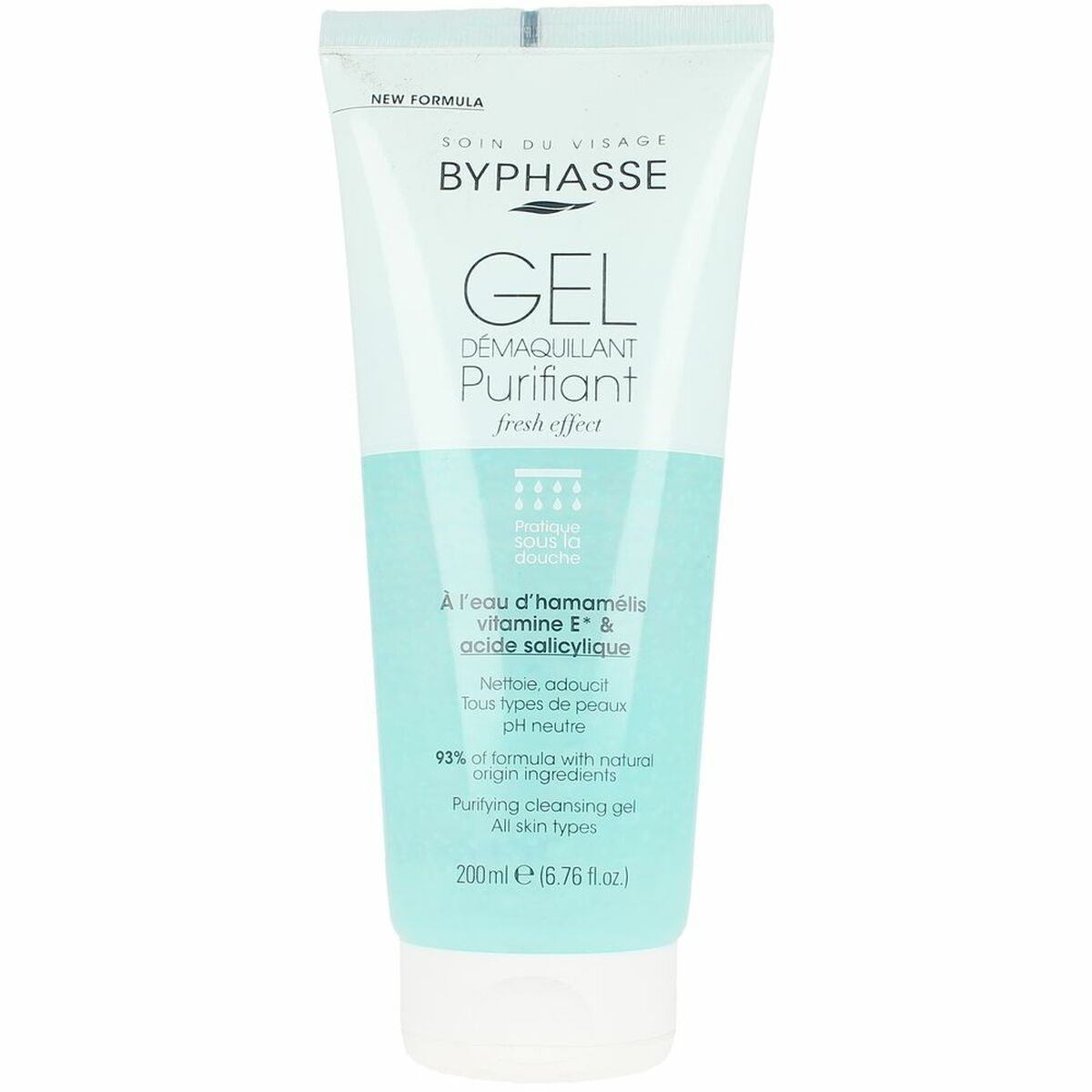 Make Up borttagningsgel för ansikte Byphasse   200 ml Renande