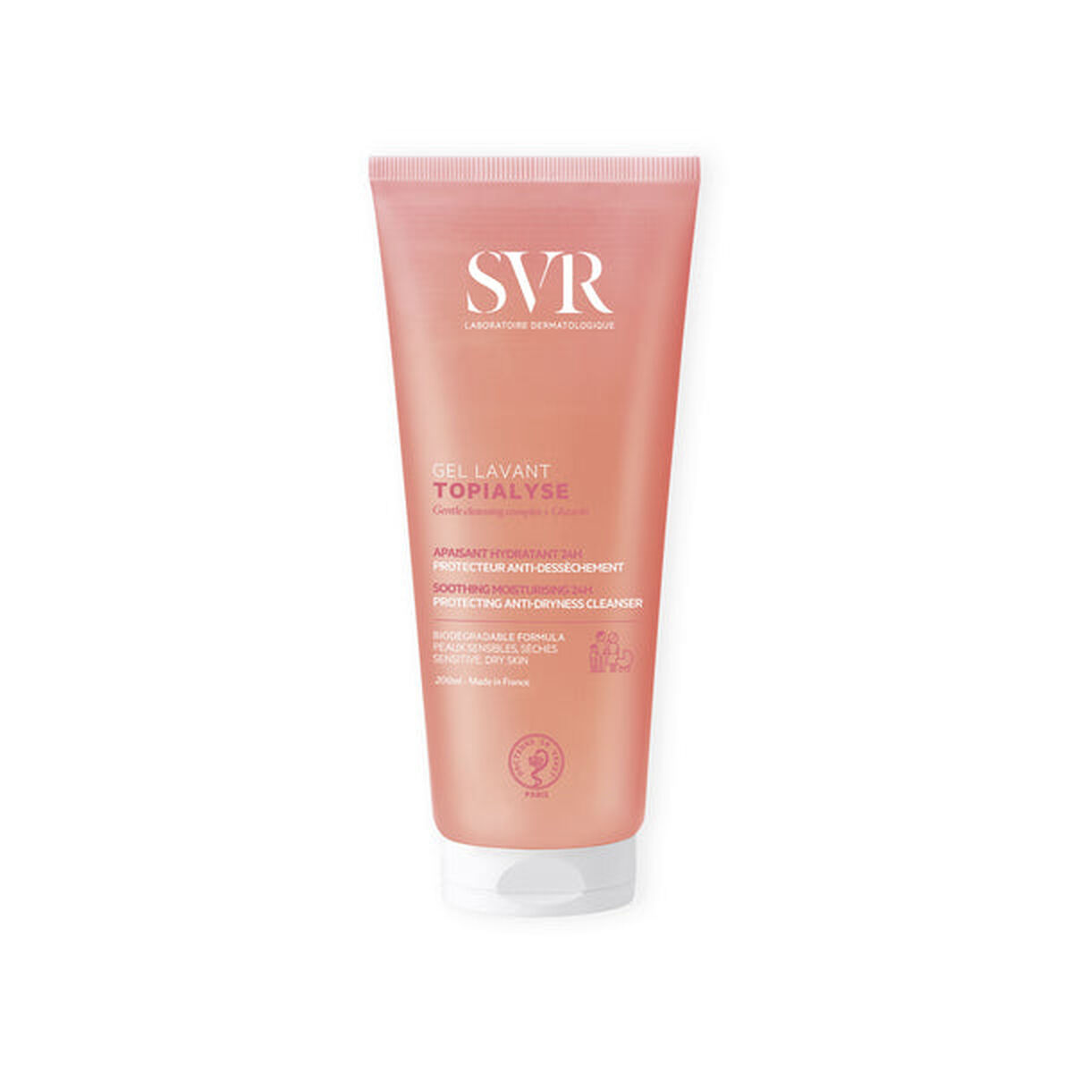 Rengöringsgel SVR Topialyse 200 ml