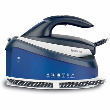 Vertikalt ångstrykjärn Hkoenig 2200 W Blå