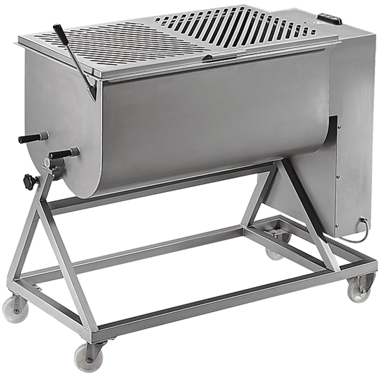 Köttmixer, lutande, 180 kg / 250 liter