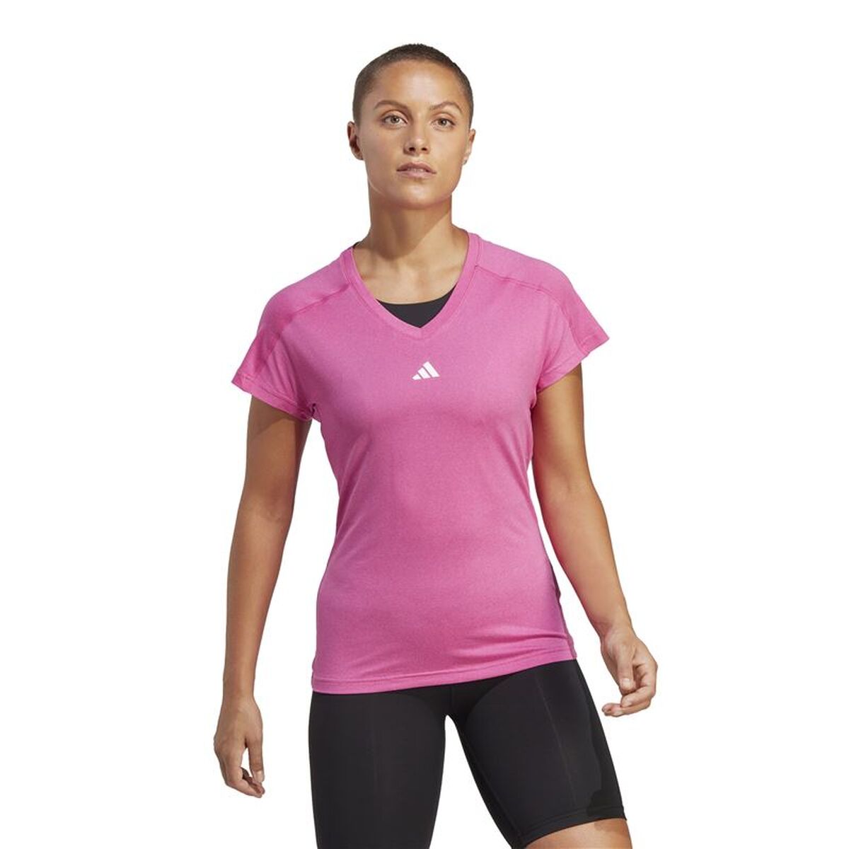 T-shirt med kortärm Dam Adidas HR7876 Rosa (XS) - 2