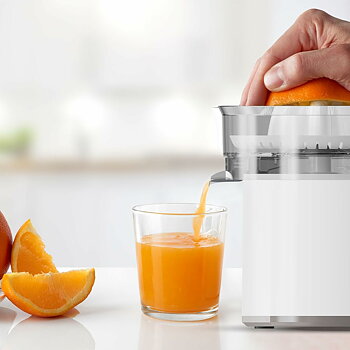 Elektrisk Juicepress Black & Decker BXCJ40E Vit 40 W