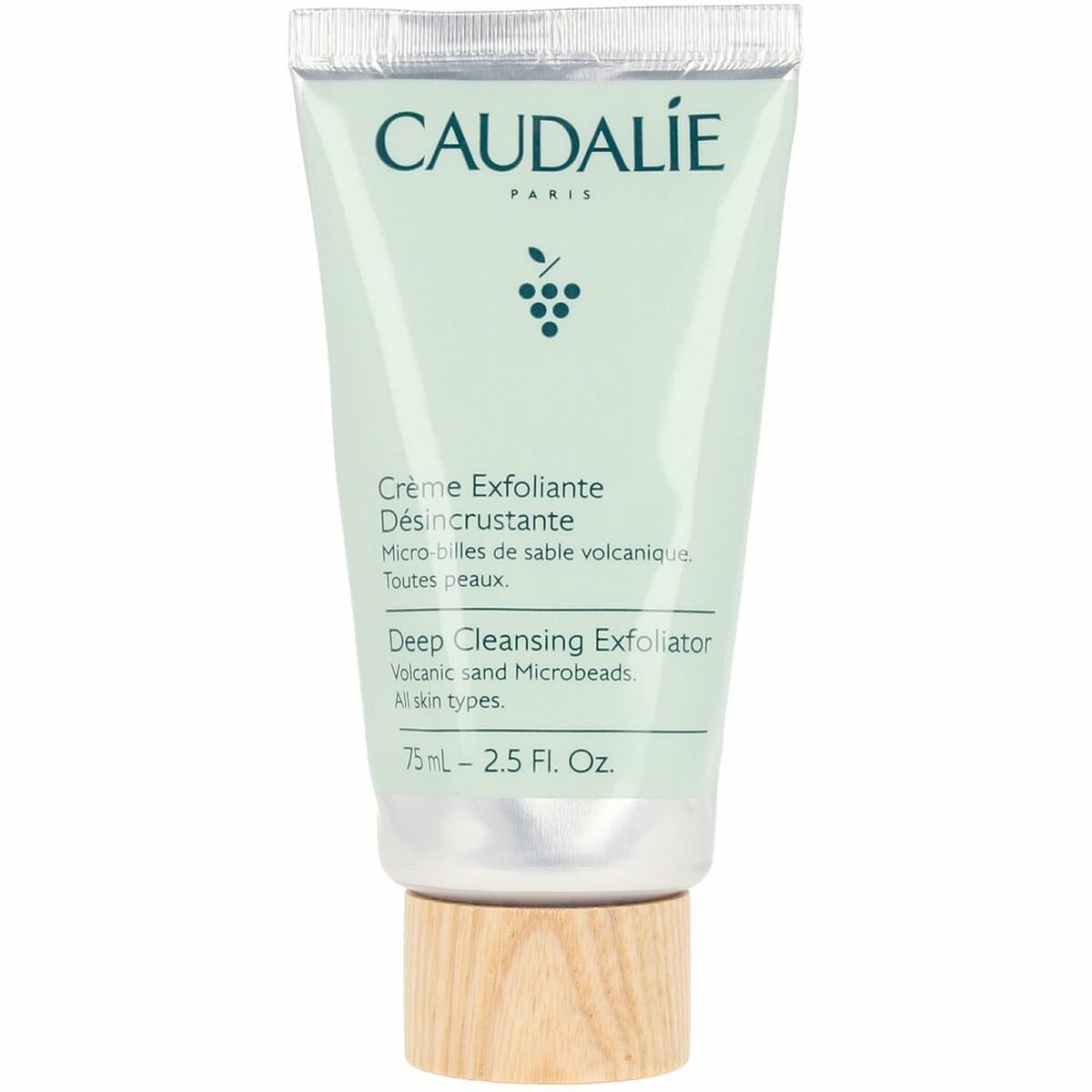 Vårdande rengöring Caudalie Crème Exfoliante 75 ml Exfoliering