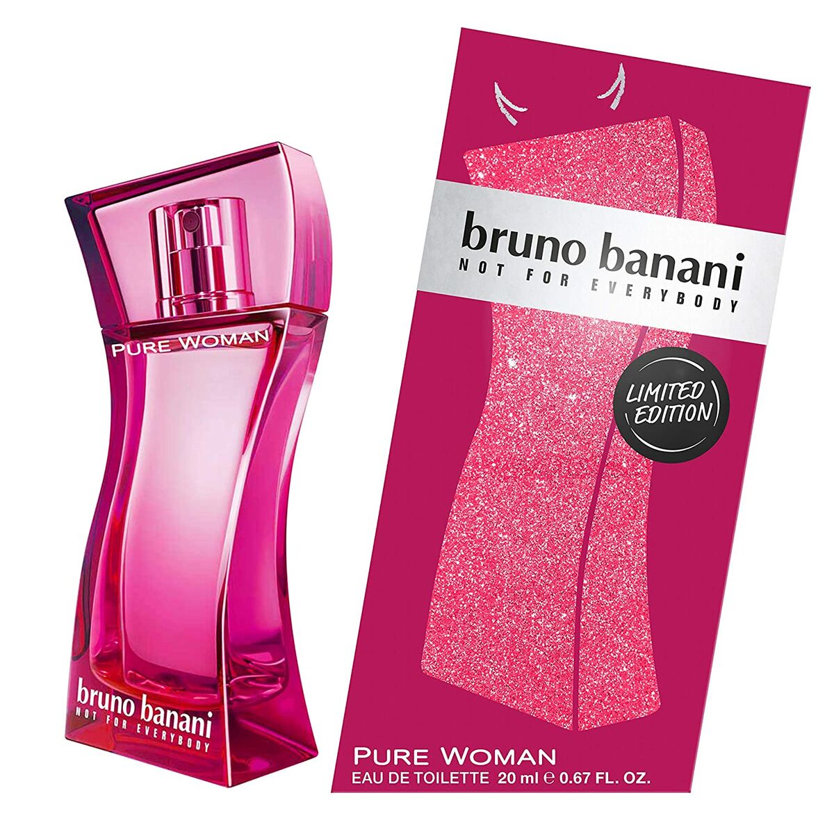 Parfym Damer EDT Bruno Banani Pure Woman EDT 20 ml