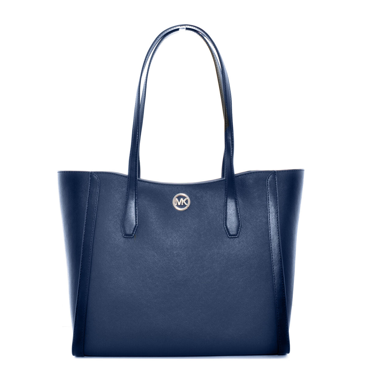 Axelväska Michael Kors Leida Blå 33 X 30 X 12 CM