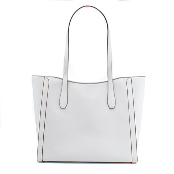 Axelväska Michael Kors Leida Vit 34 x 29 x 12 cm
