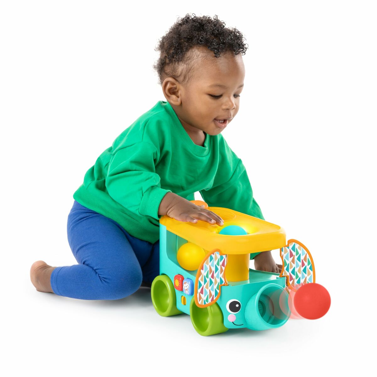 Dragleksak Bright Starts Pop & Roll Safari Bus - 3