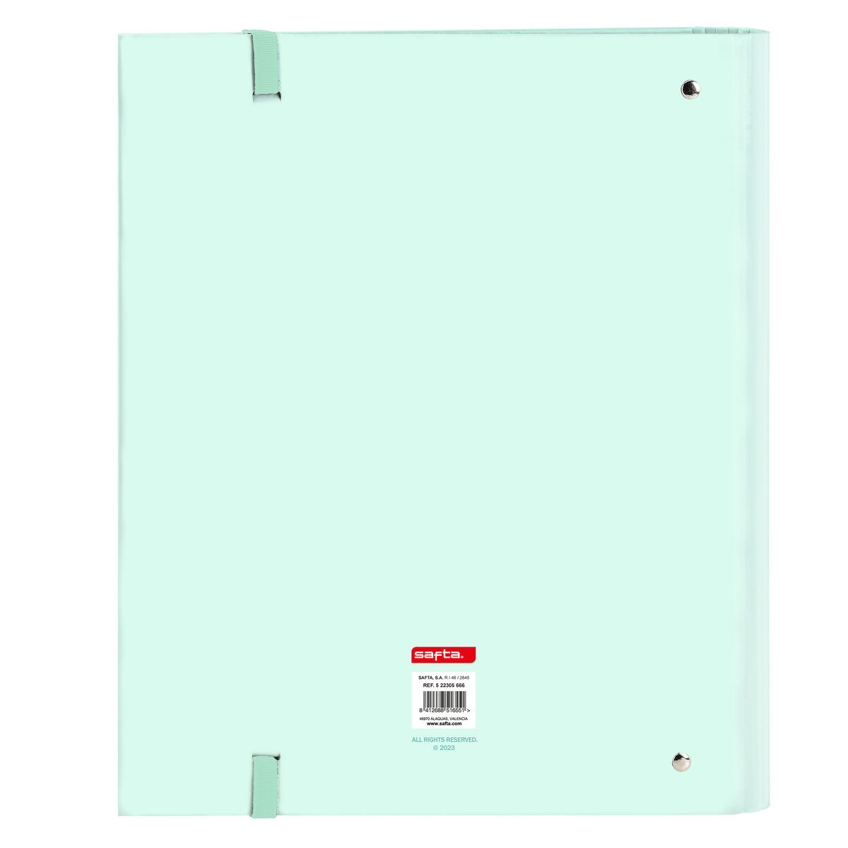 Ringpärm Safta Menta (27 x 32 x 3.5 cm) - 2
