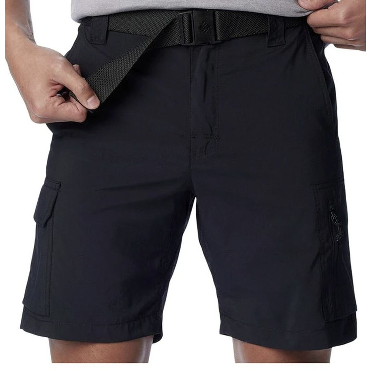 Sportshorts för män Columbia Silver Ridge Svart