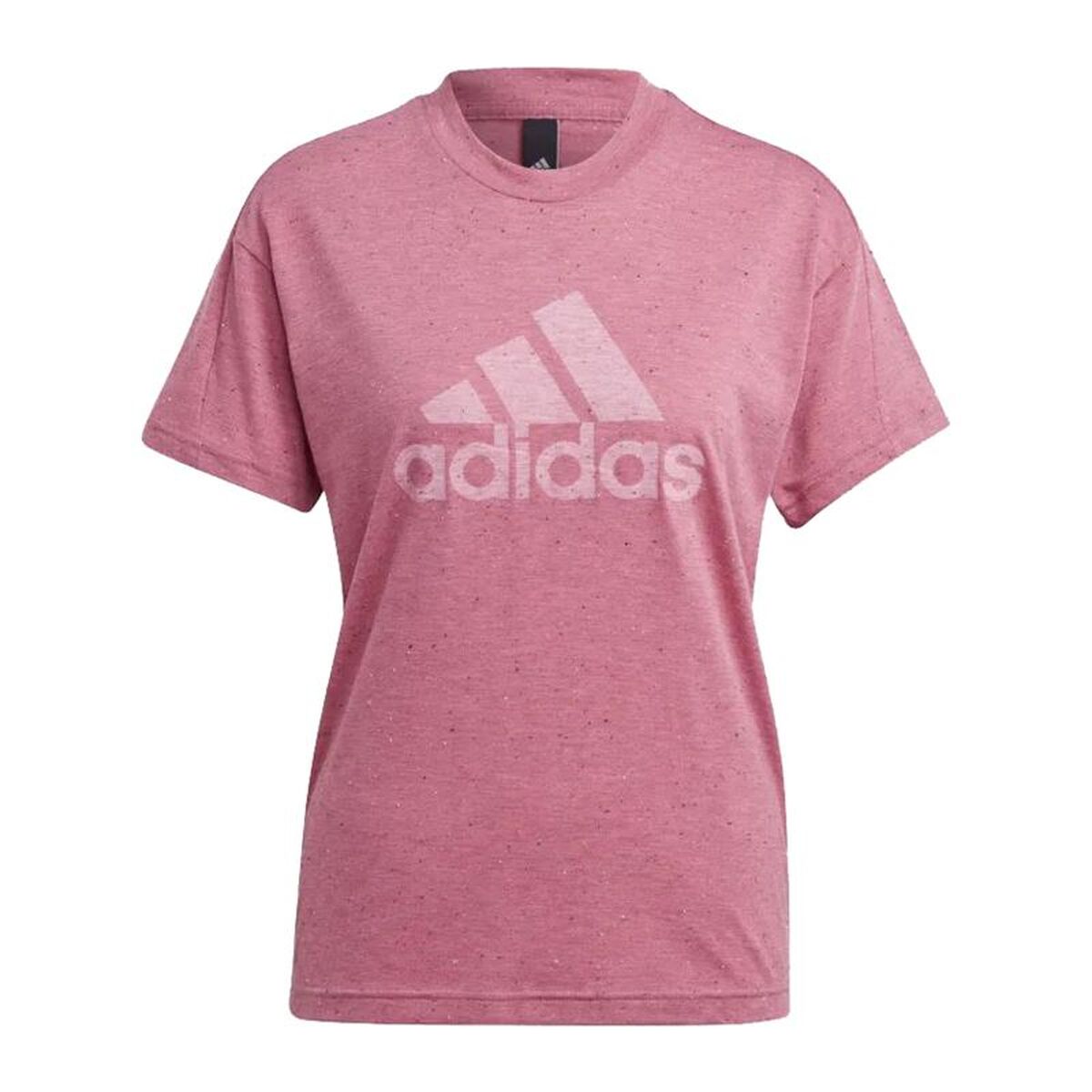 T-shirt med kortärm Dam Adidas IC0503 Ljusrosa (M)