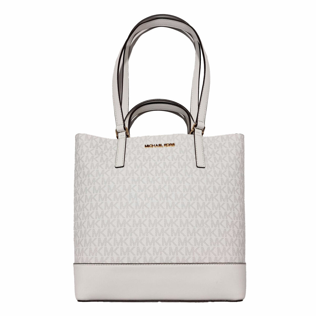 Axelväska Michael Kors Kelli Vit 30 x 27 x 9 cm