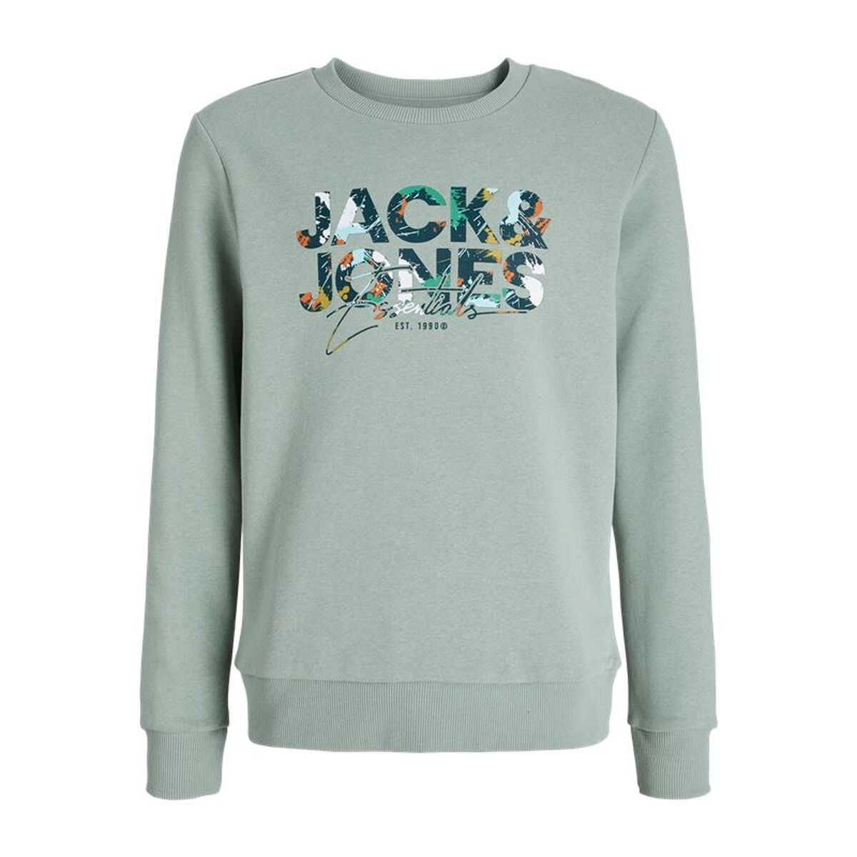 Tröja utan huva Barn Jack & Jones Jjgeplas Crew Neck Blå