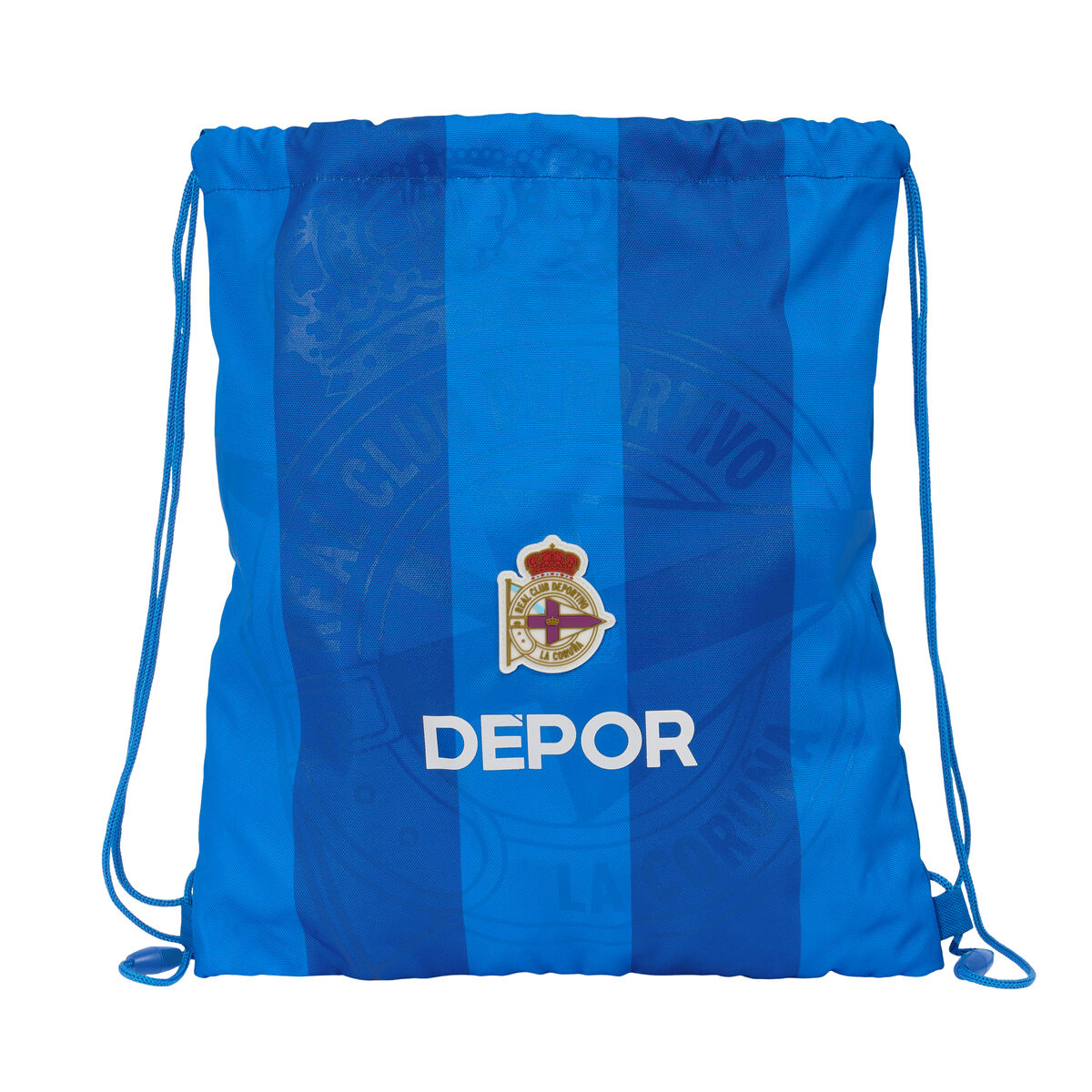 Skopåse med remmar R. C. Deportivo de La Coruña Blå 35 x 40 x 1 cm