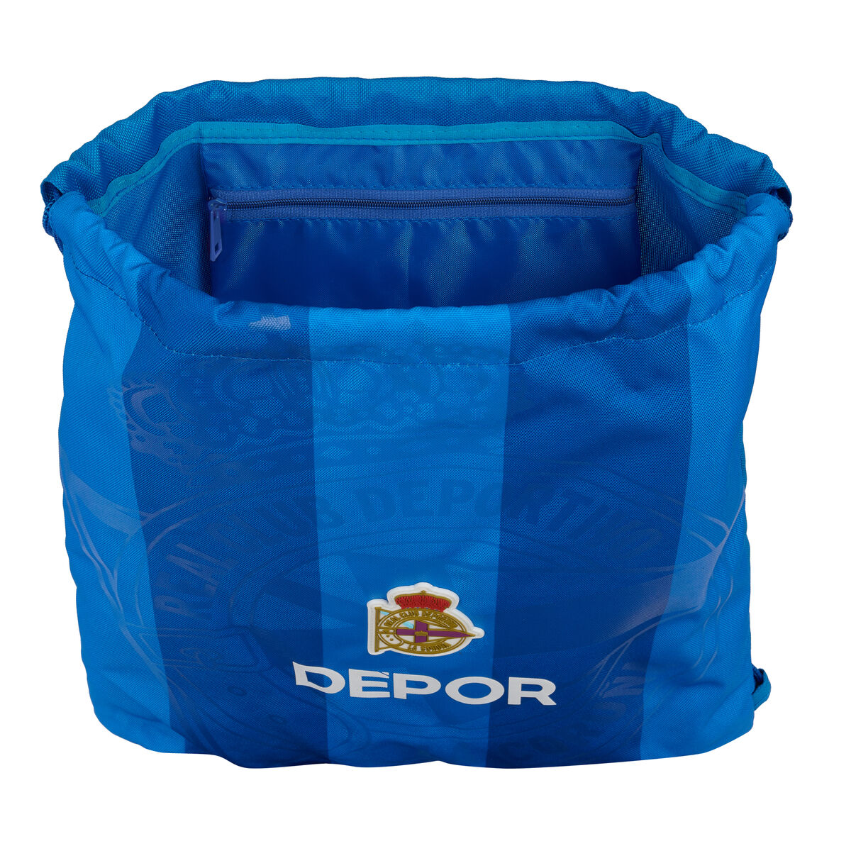 Skopåse med remmar R. C. Deportivo de La Coruña Blå 35 x 40 x 1 cm - 2