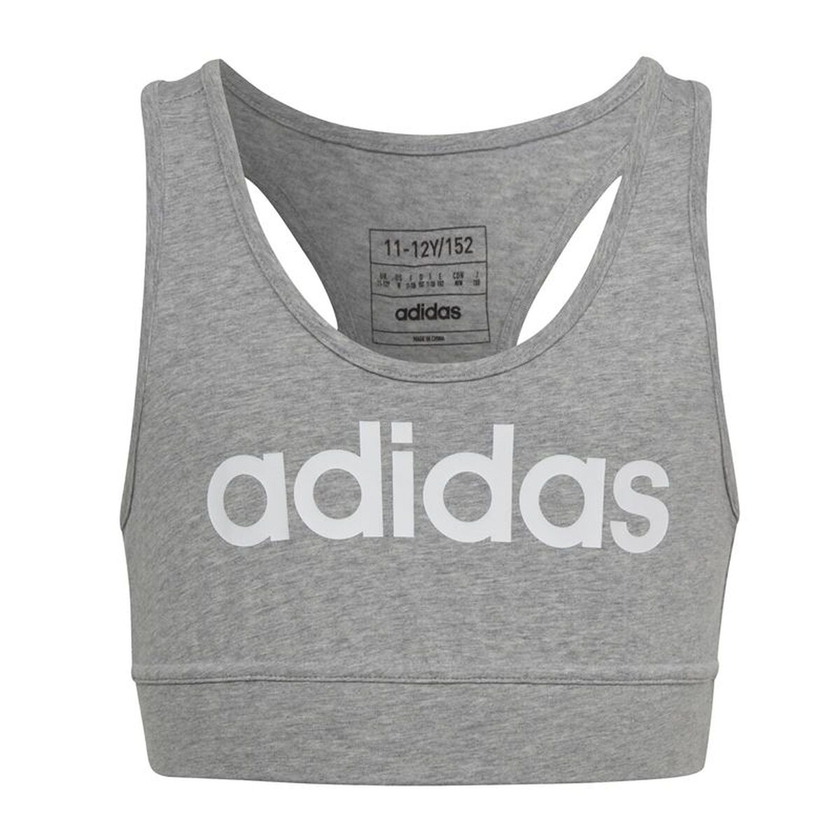 Tanktop, Dam Adidas Essentials Linear Logo Grå