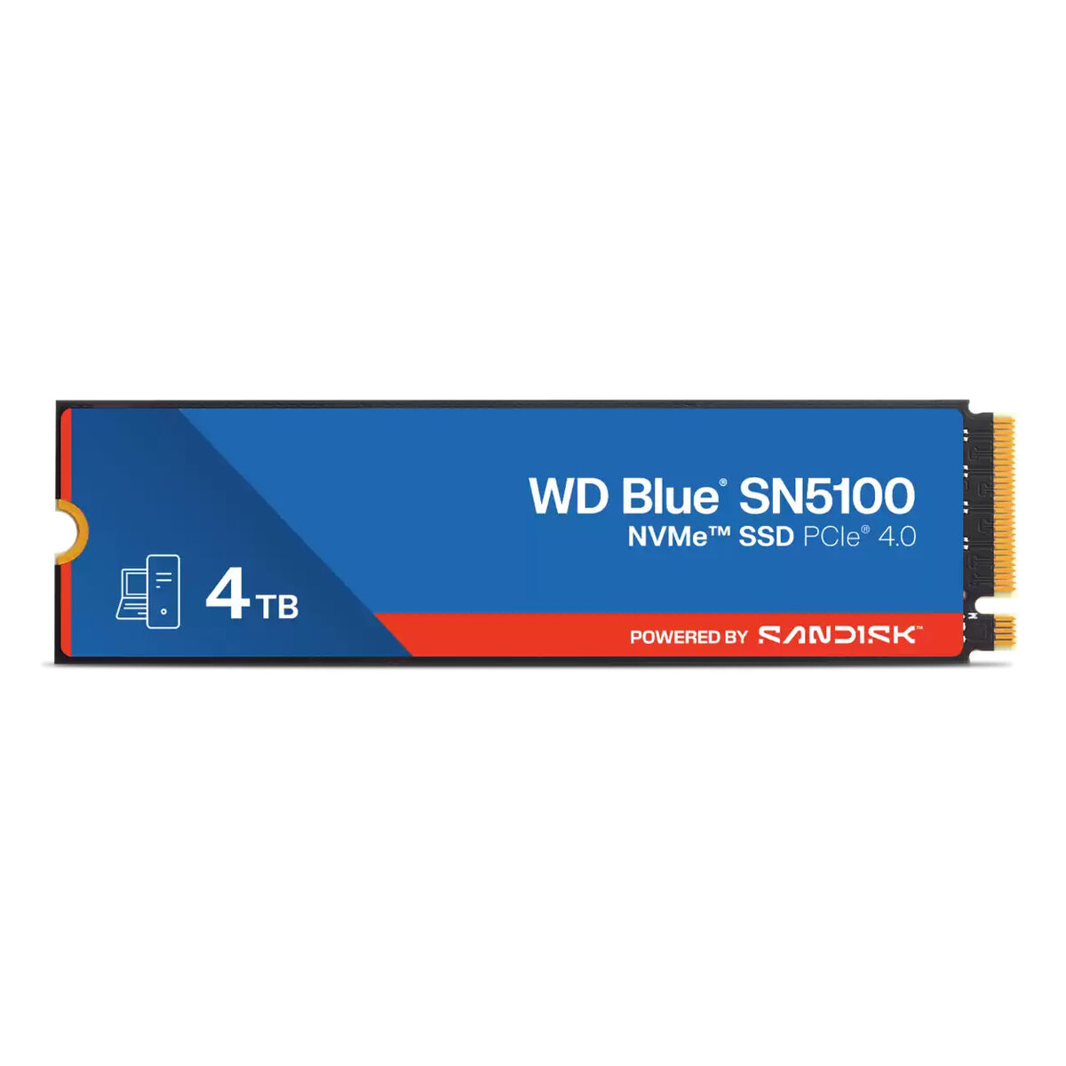 Hårddisk Western Digital WDS400T5B0E-00CPE0 4 TB SSD
