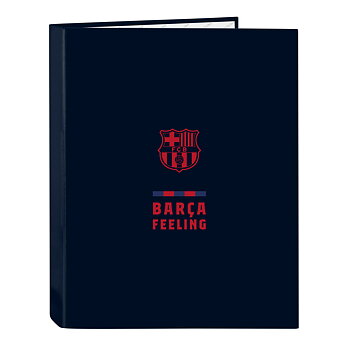 Ringpärm F.C. Barcelona Marinblå A4 (26.5 x 33 x 4 cm)