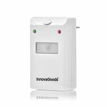 Avsckräckare mot insekter och gnagare med LED InnovaGoods Vit (Renoverade A)