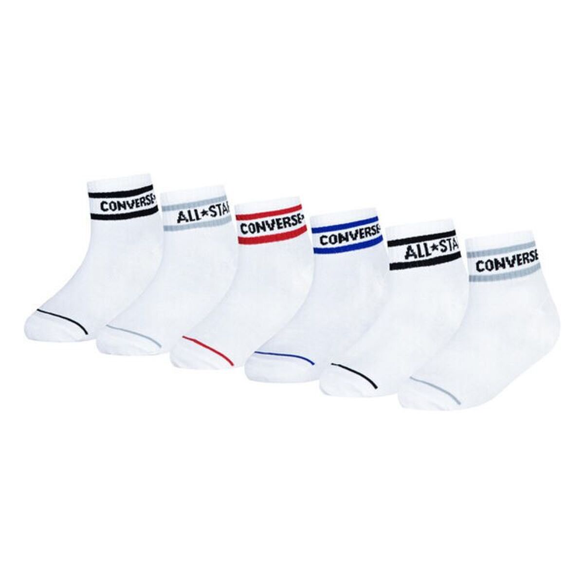 Sportstrumpor Converse XC0155-001 6 par