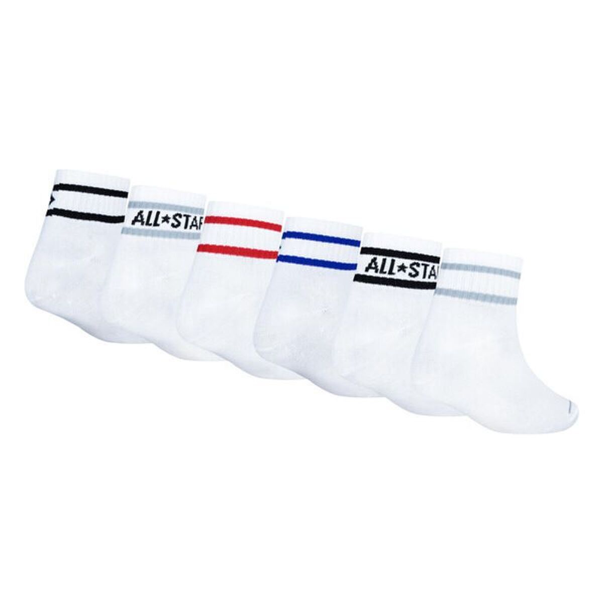 Sportstrumpor Converse XC0155-001 6 par - 2